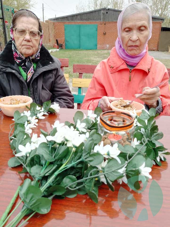 Дом престарелых г. Новосибирск: C Днем Победы (2023 Год). Мероприятие в нашем пансионате для пожилых